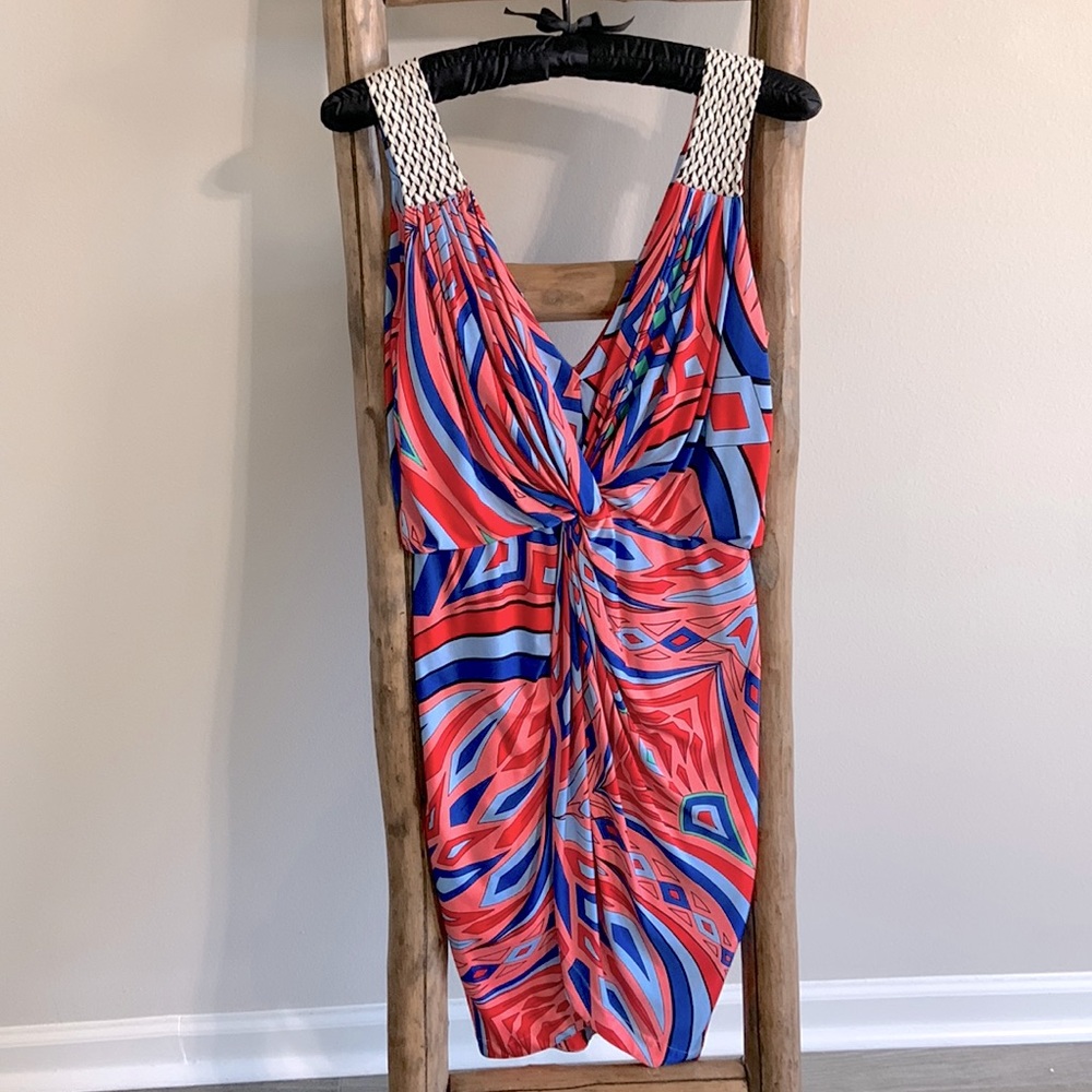 NWT T-Bags Contrast V-Neck Dress Size Small